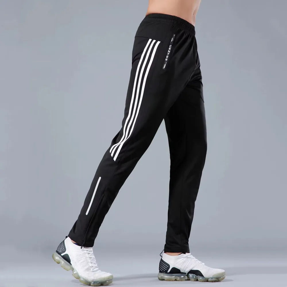 Men's Polyester Drawstring Closure Sweatpants Gymwear Trousers