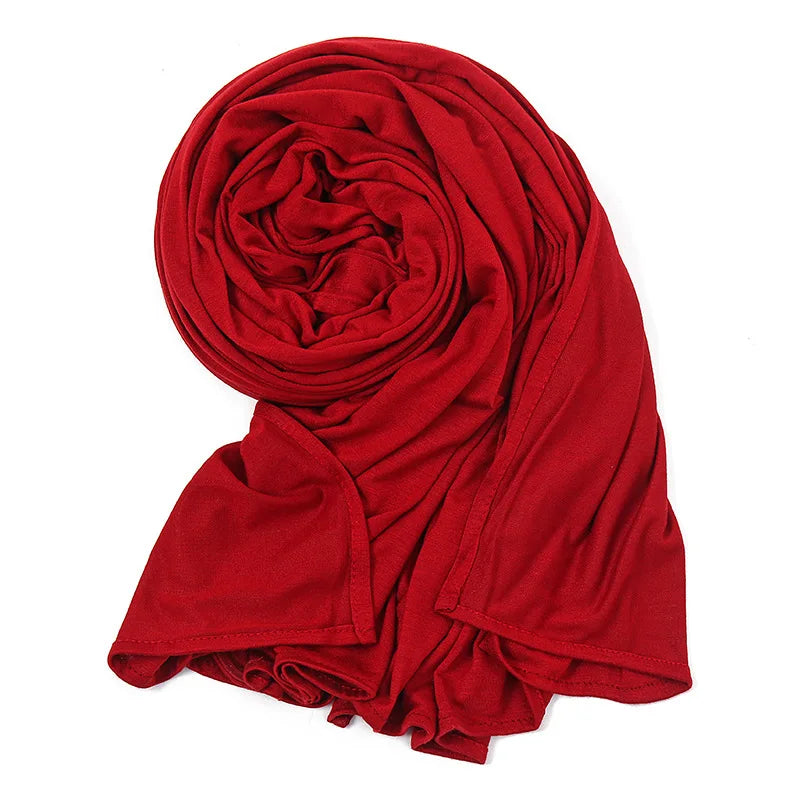 Women's Polyester Head Wrap Quick-Dry Solid Pattern Scarves