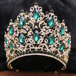 Women's Zinc Alloy Plant Pattern Tiaras Bridal Classic Crown