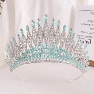 Women's Zinc Alloy Geometric Pattern Tiaras Bridal Classic Crown