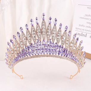 Women's Zinc Alloy Geometric Pattern Tiaras Bridal Classic Crown