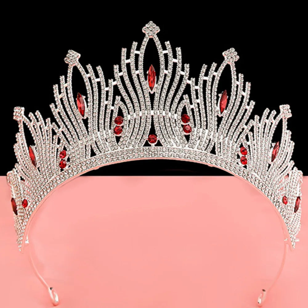 Women's Zinc Alloy Geometric Pattern Tiaras Bridal Wedding Crown