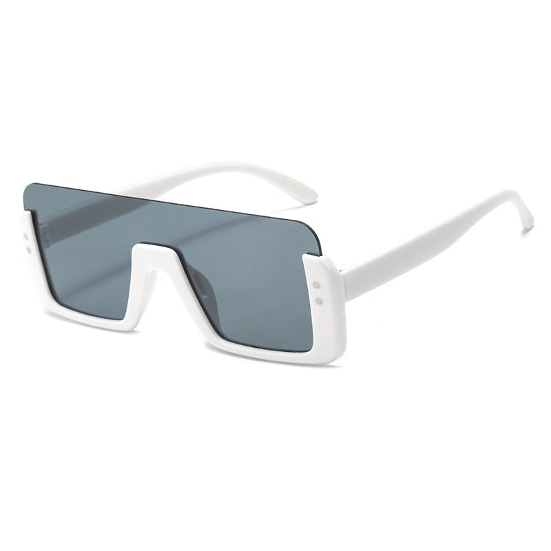 Kid's Polycarbonate Frame Square Shape UV400 Protection Sunglasses