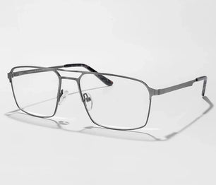 Men's Alloy Frame Full-Rim Square Shaped Luxury Classic Glasses