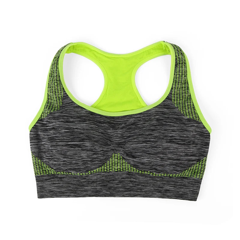 Women's Spandex O-Neck Sleeveless Breathable Yoga Gym Wear Tops