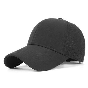 Men's Cotton Adjustable Breathable Solid Pattern Baseball Caps