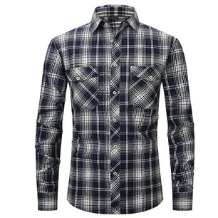 Men's Cotton Turndown Collar Full Sleeves Casual Wear Shirts