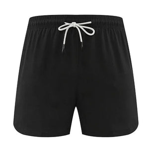 Men's Polyester Quick-Dry Solid Pattern Running Sport Shorts