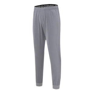 Men's Polyester Elastic Closure Quick-Drying Gymwear Trousers