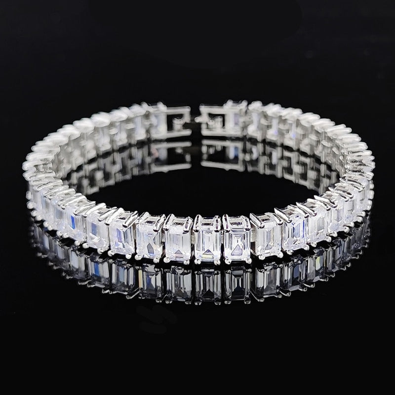 Women's Gold Filled Zircon Geometric Wedding Luxury Bracelet