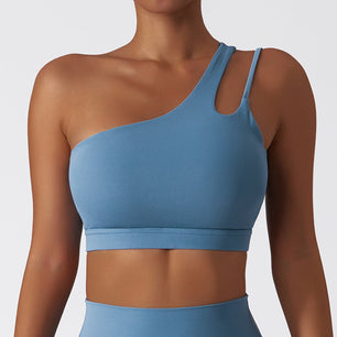 Women's Nylon Sleeveless Breathable Yoga Wear Gym Wear Crop Top