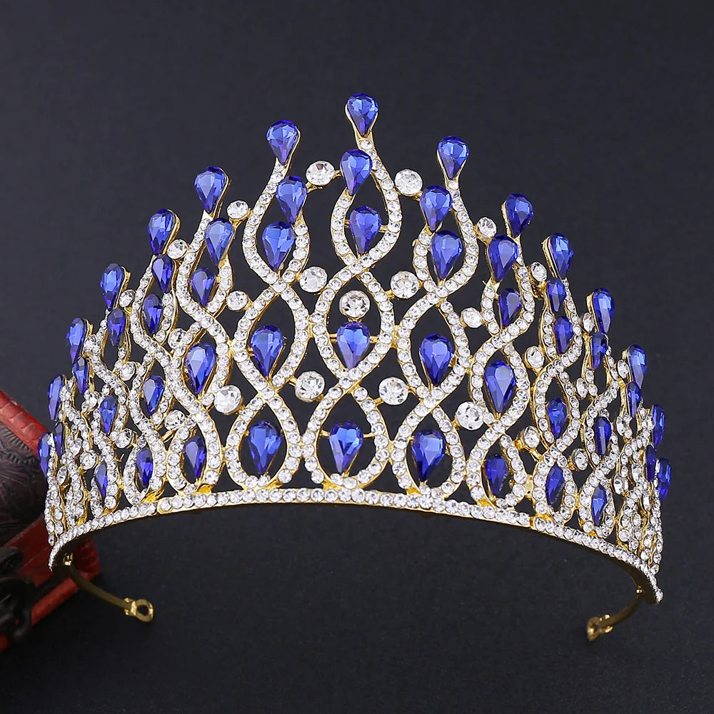 Women's Zinc Alloy Plant Pattern Tiaras Bridal Classic Crown