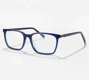 Men's Acetate Frame Full-Rim Square Shaped Trendy Prescription Glasses