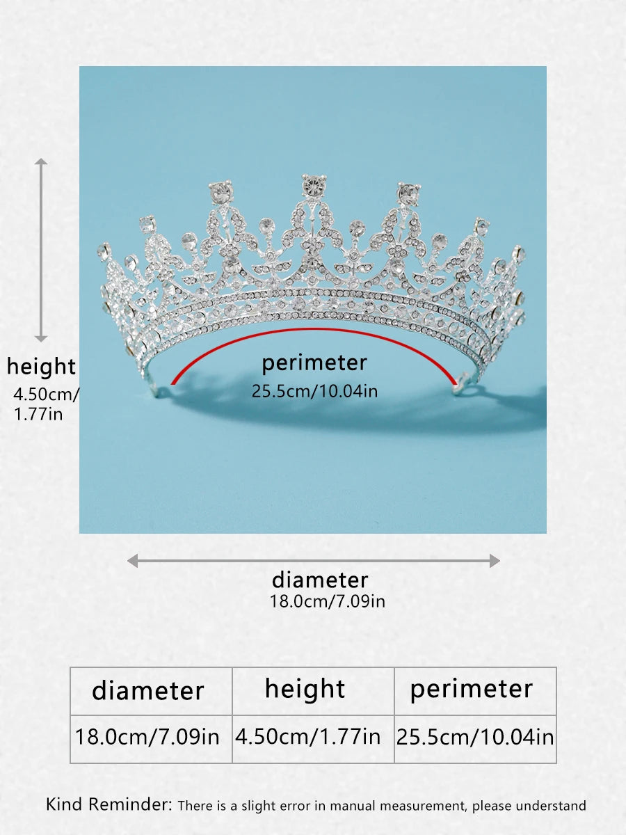 Women's Zinc Alloy Plant Pattern Tiaras Bridal Classic Crown