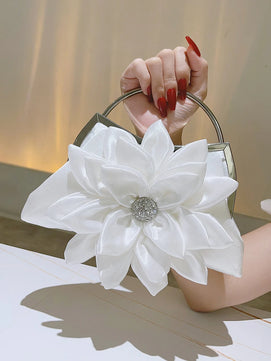 Women's Polyester Floral Pattern Classic Formal Wedding Clutch