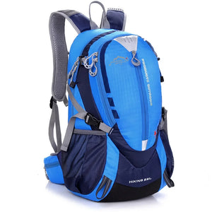 Men's Nylon Zipper Closure Letter Pattern Hiking Traveling Bag