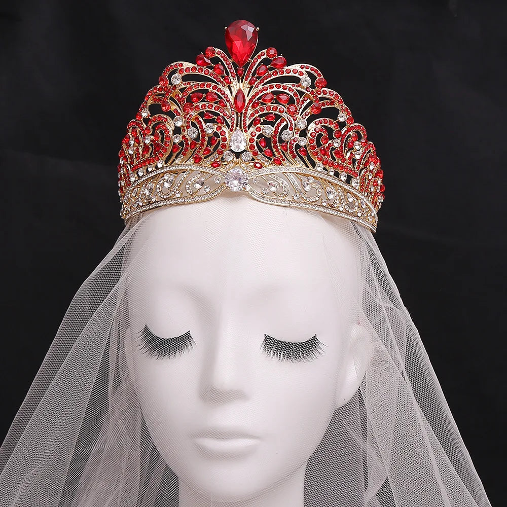 Women's Zinc Alloy Geometric Pattern Tiaras Bridal Classic Crown