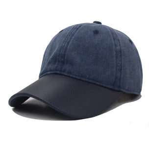 Women's Cotton Adjustable Solid Pattern Casual Baseball Cap