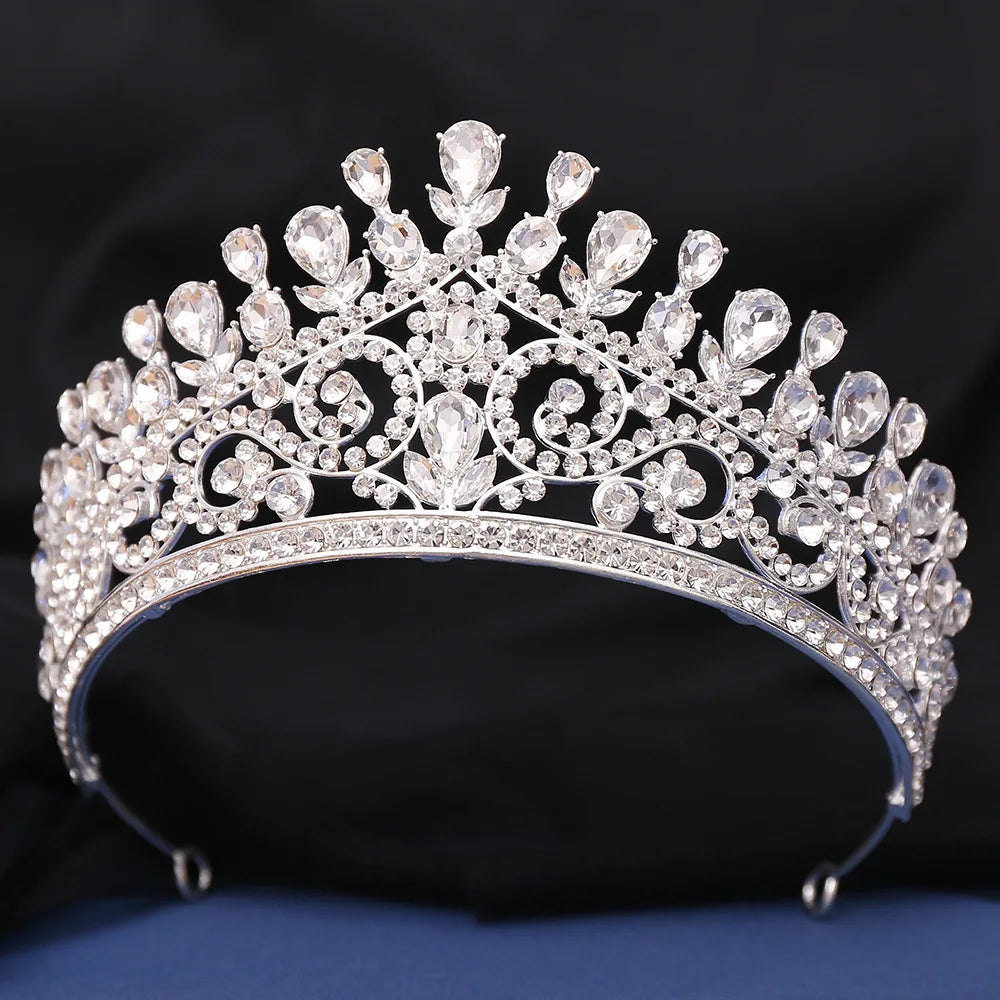 Women's Crystal Zinc Alloy Geometric Pattern Bridal Wedding Crown