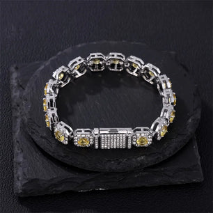 Men's Zinc Alloy Toggle Clasp Link Chain Geometric Bracelet