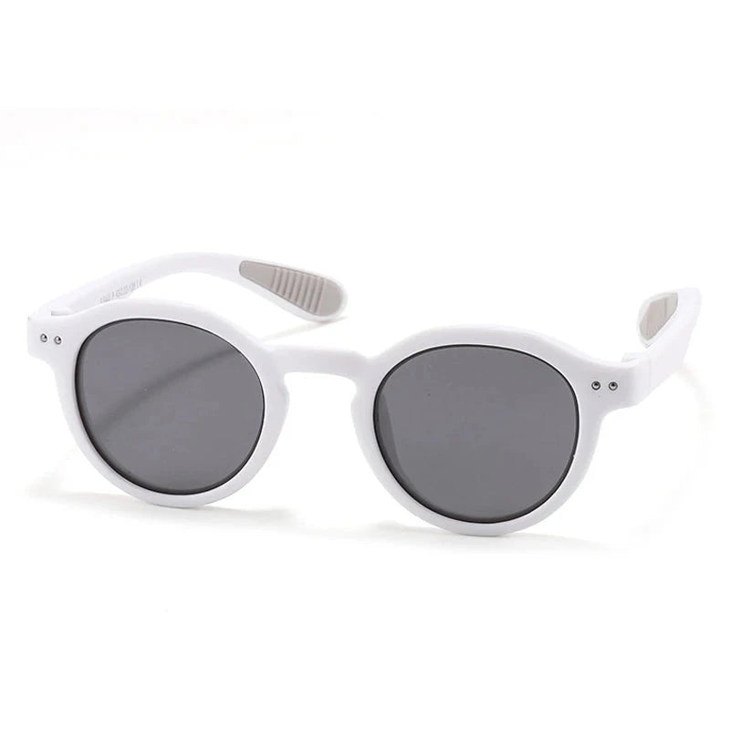 Kid's TR-90 Frame TAC Lens Round Shape UV400 Protection Sunglasses