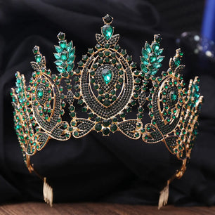 Women's Rhinestone Zinc Alloy Geometric Pattern Wedding Crown