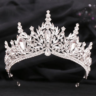 Women's Zinc Alloy Geometric Pattern Tiaras Bridal Classic Crown