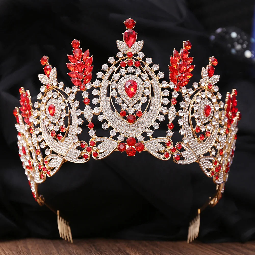 Women's Rhinestone Zinc Alloy Geometric Pattern Wedding Crown