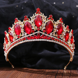 Women's Zinc Alloy Plant Pattern Tiaras Bridal Classic Crown