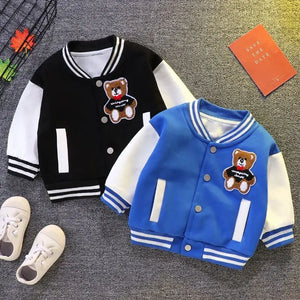 Kid's Polyester Long Sleeve Pullover Closure Casual Wear Clothes
