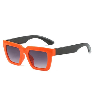 Kid's Plastic Frame Lens Polarized Square Shaped UV400 Sunglasses