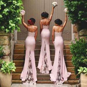 Women's Satin V-Neck Sleeveless Floral Wedding Party Wear Dress
