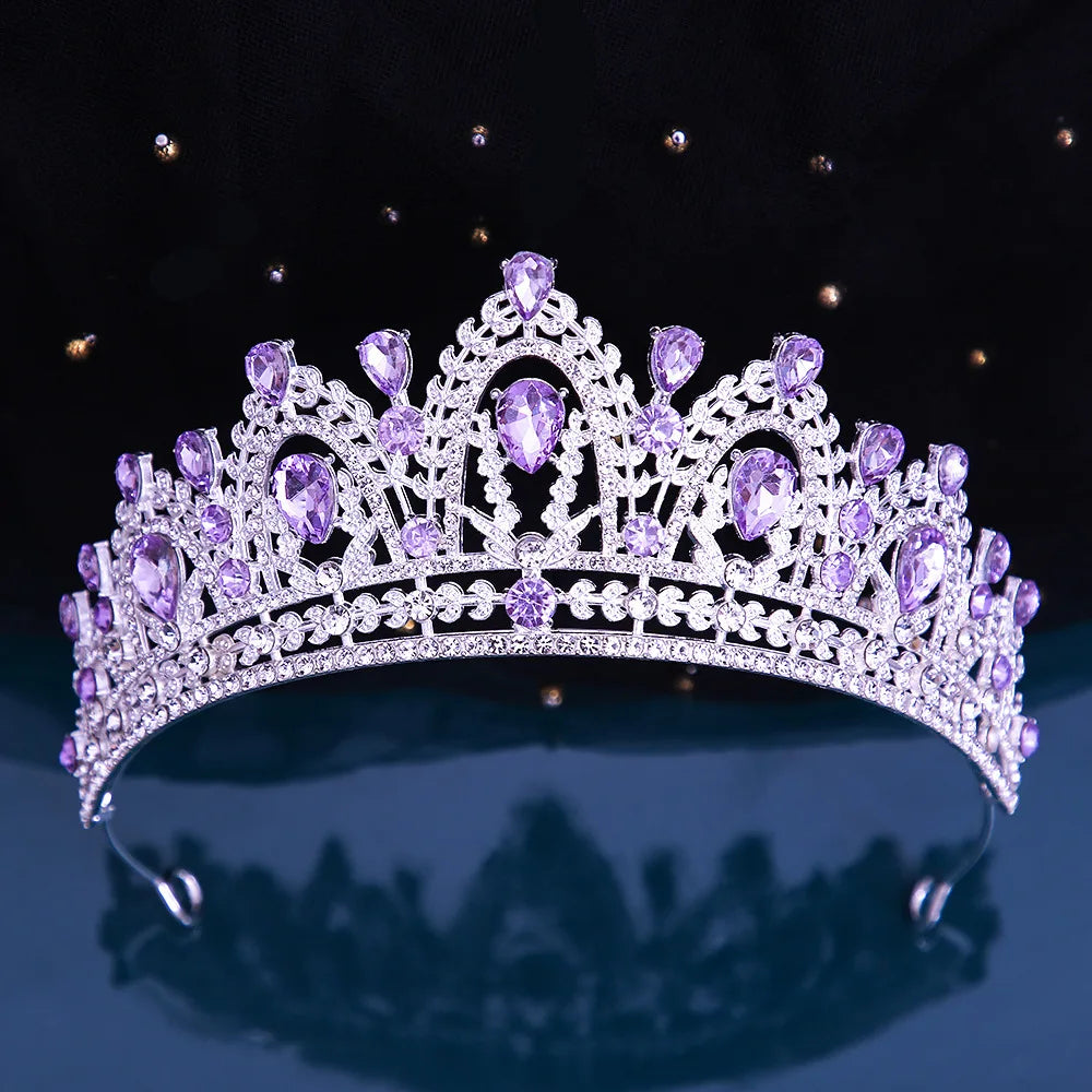 Women's Zinc Alloy Plant Pattern Tiaras Bridal Classic Crown