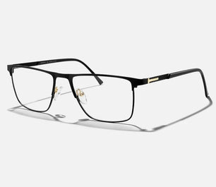 Men's Alloy Frame Full-Rim Square Shaped Trendy Optical Glasses