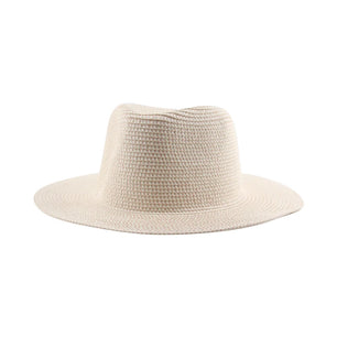 Women's Polyester Solid Pattern Glamorous Sun Protection Brim Hat