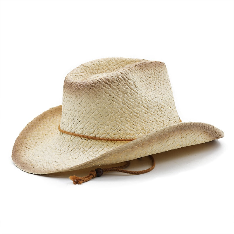 Women's Straw Glamorous Star Pattern Hand-Crafted Sun Hat