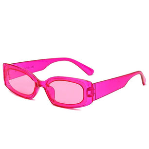 Women's Square Polycarbonate Frame UV Protection Sunglasses