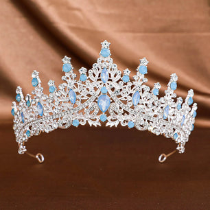 Women's Zinc Alloy Water Drop Pattern Tiaras Bridal Classic Crown