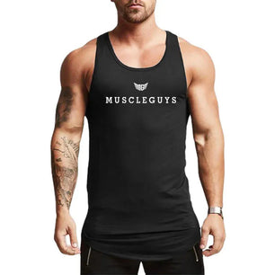 Men's O-Neck Sleeveless Quick Dry Compression Gym Wear Shirt