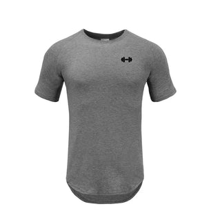 Men's O-Neck Short Sleeve Quick Dry Compression Gym Wear Shirt