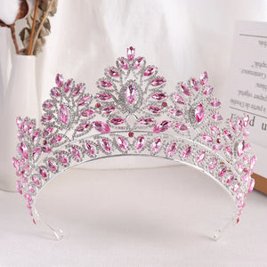 Women's Zinc Alloy Geometric Pattern Tiaras Bridal Classic Crown