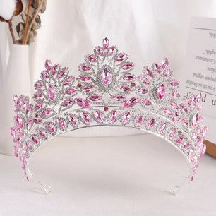 Women's Zinc Alloy Geometric Pattern Tiaras Bridal Classic Crown