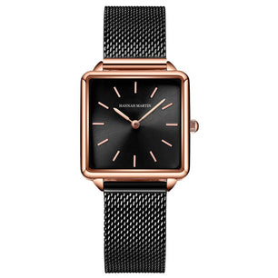 Women's Alloy Case Folding Clasp Luxurious Quartz Wrist Watch