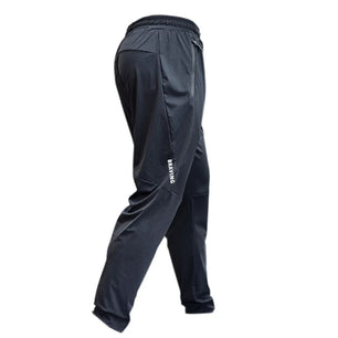 Men's Nylon Drawstring Closure Quick-Drying Gymwear Trousers