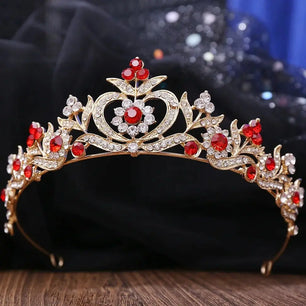 Women's Zinc Alloy Water Drop Pattern Tiaras Bridal Classic Crown