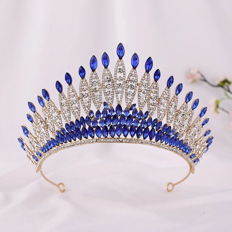 Women's Zinc Alloy Plant Pattern Tiaras Bridal Classic Crown