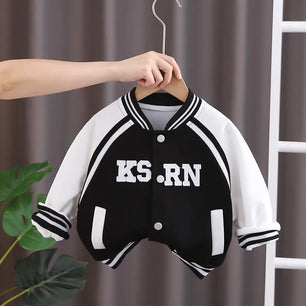 Kid's Polyester Long Sleeve Pullover Closure Casual Wear Clothes