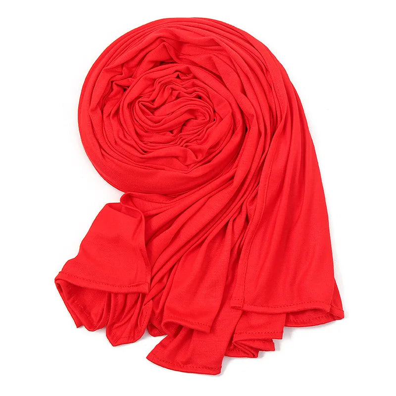 Women's Polyester Head Wrap Quick-Dry Solid Pattern Scarves