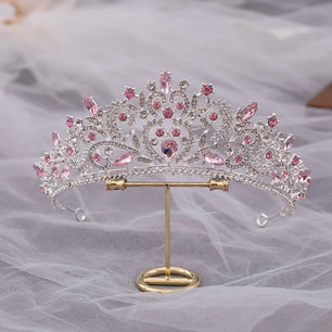 Women's Zinc Alloy Plant Pattern Tiaras Bridal Classic Crown