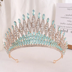 Women's Zinc Alloy Geometric Pattern Tiaras Bridal Classic Crown